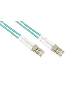 CAVO FIBRA OTTICA LC A LC MULTIMODE DUPLEX OM3 50/125 MT.30 (LKLCLC3530)