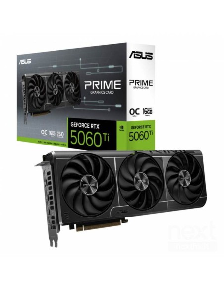 SCHEDA VIDEO GEFORCE PRIME RTX 5060 TI OC 16 GB GDDR7 PRIME-RTX5060TI-O16G (90YV0MH2-M0NA00)
