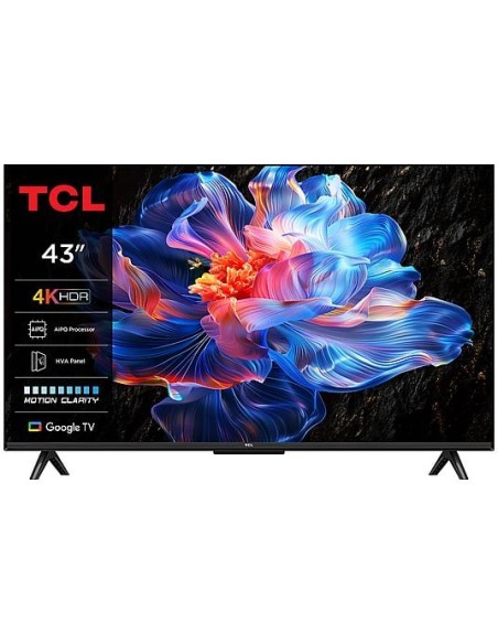 TV LED 43" 43P69K HD SMART GOOGLE TV WIFI BLUETOOTH DVB-T2 NERO