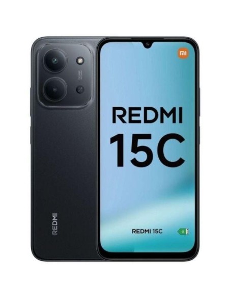 SMARTPHONE REDMI 15C 4+128GB MIDNIGHT BLACK NERO 4G DUAL SIM