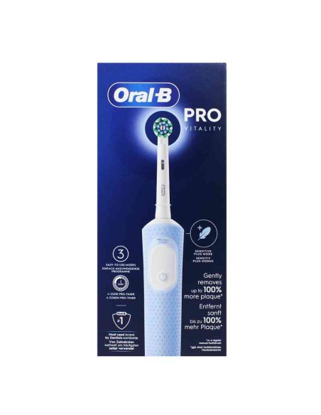 SPAZZOLINO ELETTRICO VITALITY PRO BIANCO/BLU