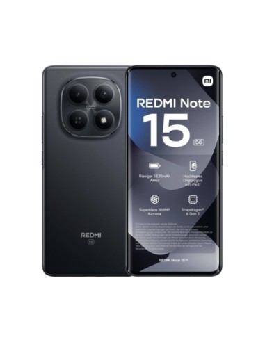 SMARTPHONE REDMI NOTE 15 - 8+256GB 5G BLACK NERO