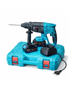 TRAPANO ELETTRICO A PERCUSSIONE CON DOPPIA BATTERIA 20V/21V (88VFMAX)
