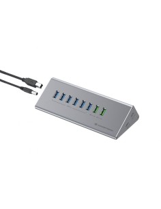 CARICATORE HUB USB 3.0 10-IN-1 60W (HUBBIES18G)
