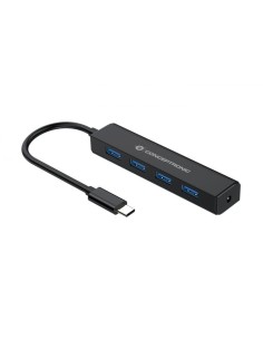HUB USB 3.2 GEN 1 A 4 PORTE CON ALIMENTATORE (CTC4USB3)