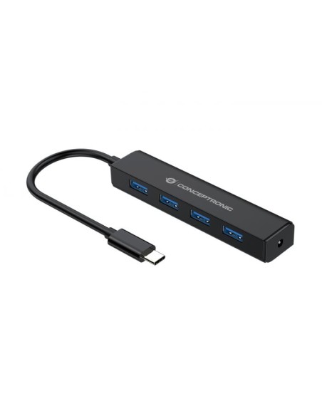 HUB USB 3.2 GEN 1 A 4 PORTE CON ALIMENTATORE (CTC4USB3)