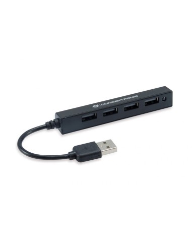 HUB USB 2.0 A 4 PORTE (HUBBIES05B)