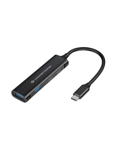 HUB USB 3.2 GEN 1 - 4 PORTE USB-C + USB-A (HUBBIES12B)