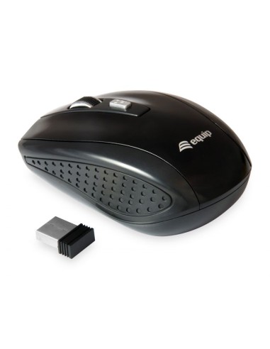 MOUSE NERO WIRELESS 4 PULSANTI (245104)