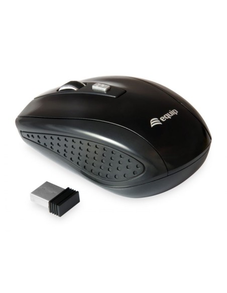 MOUSE NERO WIRELESS 4 PULSANTI (245104)