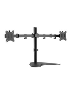 SUPPORTO DA TAVOLO ECONOMICO PER DOPPIO MONITOR DA 17"-32" (650123)