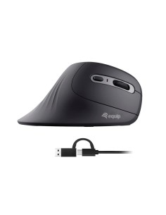 MOUSE ERGONOMICO CON CAVO (USB-C+A) - VERTICALE (245119)