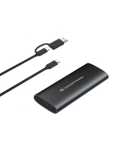 BOX ESTERNO USB 3.2 PER SSD M.2 SATA/NVME DUAL (DANTE04B)
