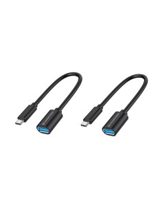 ADATTATORE OTG DA USB-C A USB-A - 2PZ (ABBY11B)