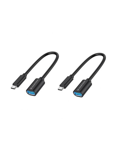 ADATTATORE OTG DA USB-C A USB-A - 2PZ (ABBY11B)