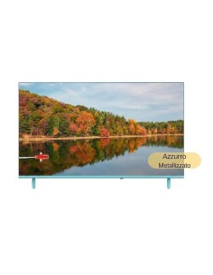 TV QLED 40" ND40S408QMBL HD SMART TV VIDAA WIFI DVB-T2 AZZURRO METALLIZZATO