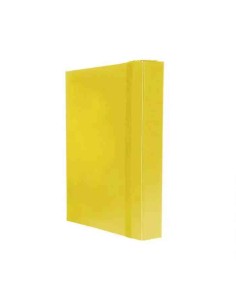 RACCOGLITORE PORTAPROGETTI CON ELASTICO DORSO 3 GIALLO