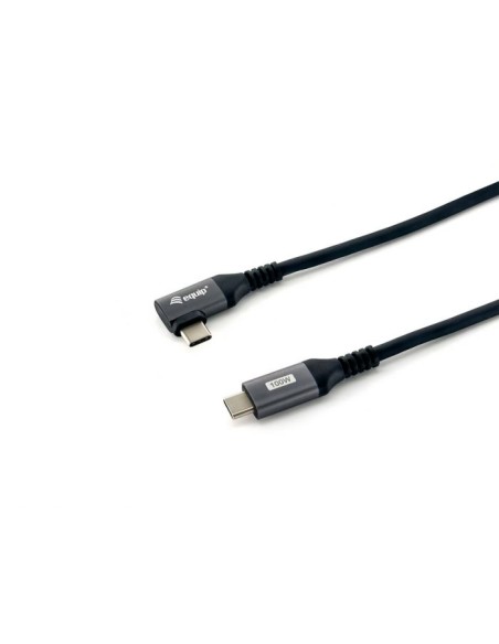 CAVO USB 2.0 DA TYPE-C A TYPE-C AD ANGOLO DI 90 GRADI (128893)