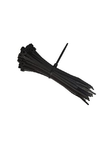 FASCETTE ELETTRICISTA NYLON 4,8X200MM - 100PZ - NERO