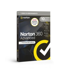 SOFTWARE ANTIVIRUS 360 ADVANCED 2026 - ANTITRUFFA - 10 DISPOSITIVI 12 MESI - 200GB - IT BOX (21483713)