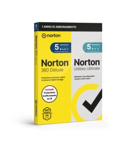 SOFTWARE ANTIVIRUS 360 DELUXE 2026 + UTILITIES ULTIMATE - 5 DISPOSITIVI 50GB (21483673)