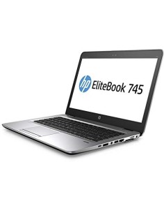 NOTEBOOK ELITEBOOK 745 G3 14" AMD A10-8700B 8GB 256GB SSD WINDOWS COA - RICONDIZIONATO - GAR. 6 MESI