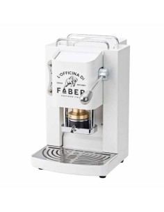 (RICONDIZIONATO) MACCHINA DA CAFFE' A CIALDE PRO DELUXE PURE WHITE CROMATO