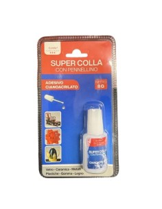 SUPER COLLA ISTANTANEA CON PENNELLINO 8G. - CONF 12PZ