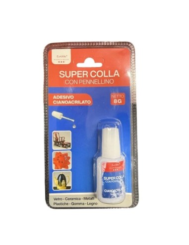 SUPER COLLA ISTANTANEA CON PENNELLINO 8G. - CONF 12PZ