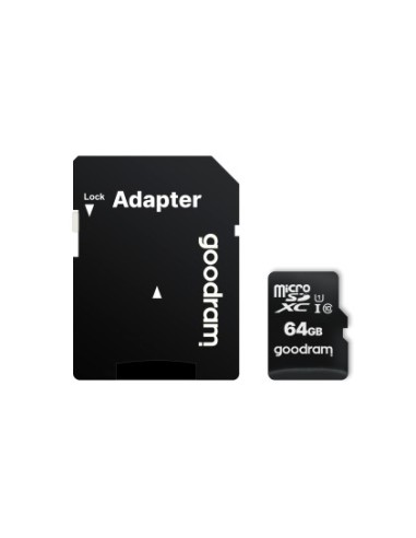 TRANS FLASH MICRO SDXC 64 GB CLASS 10 CON ADATTATORE (M1AA-0640R12)