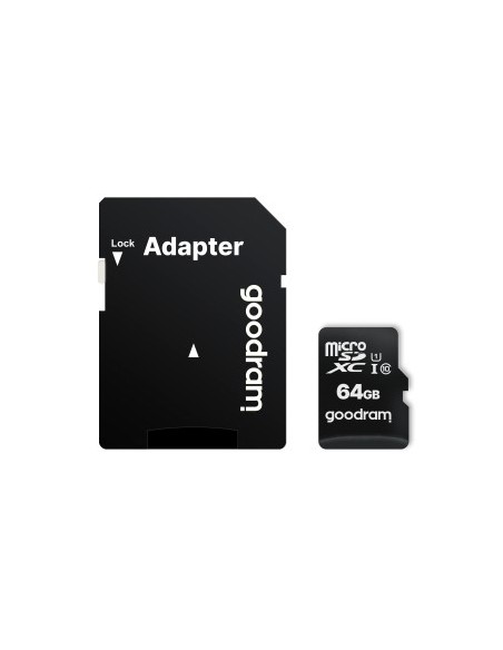 TRANS FLASH MICRO SDXC 64 GB CLASS 10 CON ADATTATORE (M1AA-0640R12)