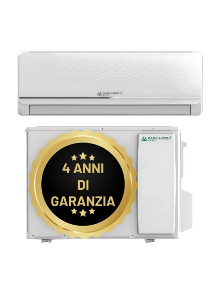 CLIMATIZZATORE WIFI AC209UI + AC209UE - UNITA' INTERNA + ESTERNA - 9000 BTU - INVERTER - POMPA DI CALORE - GARANZIA 4 ANNI