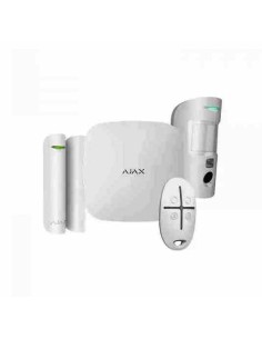 KIT ALLARME PROFESSIONALE WIRELESS STARTER KIT ANTIFURTO CASA SENZA FILI SMART HOME 2G BIANCO GPRS/ETHERNET (AJ-156253)