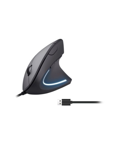 MOUSE ERGONOMICO CON CAVO (USB-A) - VERTICALE (245118)
