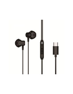 AURICOLARI BRENDAN04B IN-EAR CON CONNETTORE TIPO C - NERO