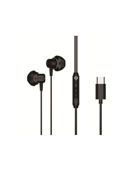 AURICOLARI BRENDAN04B IN-EAR CON CONNETTORE TIPO C - NERO