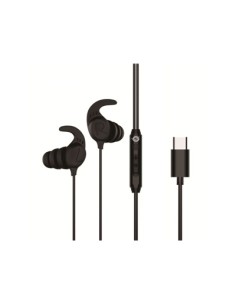 AURICOLARI BRENDAN05B IN-EAR CON CONNETTORE TIPO C - NERO