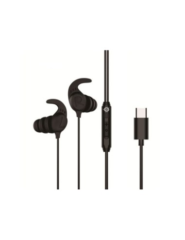 AURICOLARI BRENDAN05B IN-EAR CON CONNETTORE TIPO C - NERO