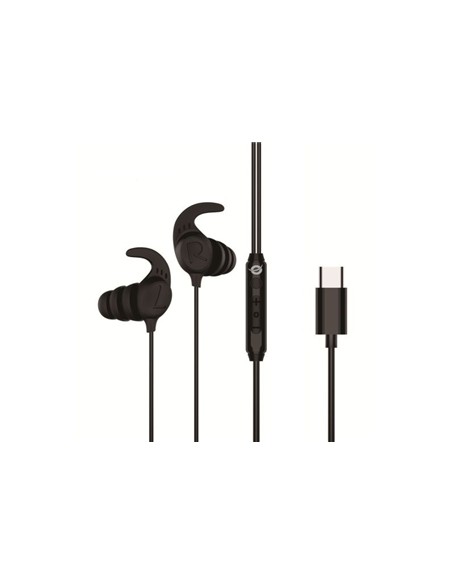 AURICOLARI BRENDAN05B IN-EAR CON CONNETTORE TIPO C - NERO