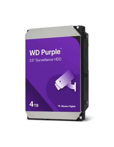 HARD DISK PURPLE 4 TB SATA 3 3.5" (WD44PURZ)
