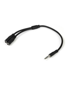 CAVO ADATTATORE JACK 3.5MM MASCHIO A 2X 3.5MM FEMMINA (MQ-8017)