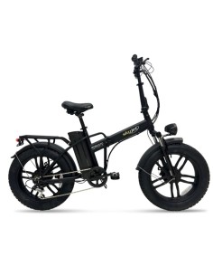 BICI ELETTRICA CON PEDALATA ASSISTITA E-BIKE ROBUSTO 20" - 250W - NERO