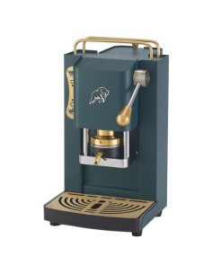 MACCHINA DA CAFFE' A CIALDE PRO 3.0 ESSENTIAL BRITISH GREEN BRASS VERDE/OTTONE