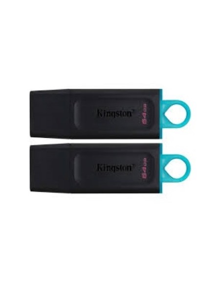 CONF. 2 PEZZI PEN DRIVE 64 GB DATATRAVELER EXODIA USB 3.2 GEN1 (DTX/64GB-2P)