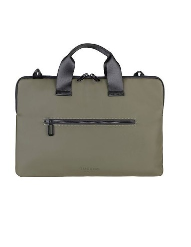 BORSA PER NOTEBOOK 15.6" GOMMO SLIM VERDE MILITARE