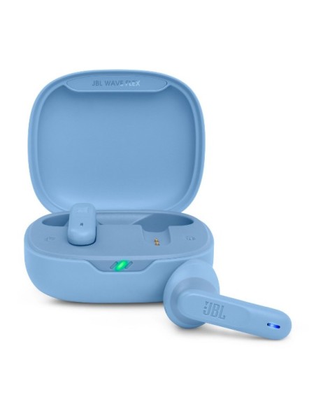 AURICOLARI BLUETOOTH WAVE FLEX + CUSTODIA RICARICA - COLORE BLUE (JBLWFLEXBLU)