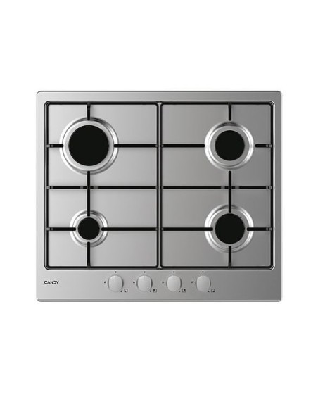 PIANO COTTURA A GAS TIMELESS 60CM - 4 FUOCHI - INOX (CHW6BRX)