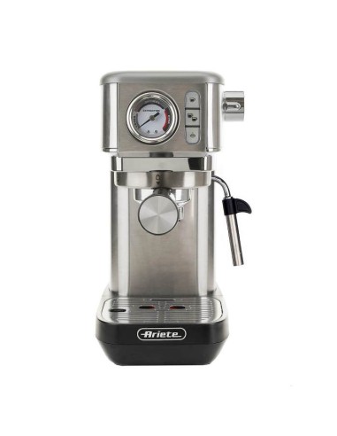 MACCHINA PER CAFFE' ESPRESSO METAL CON MANOMETRO 1381