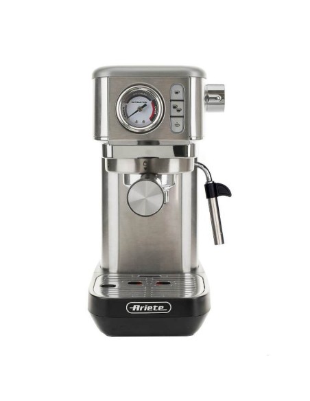 MACCHINA PER CAFFE' ESPRESSO METAL CON MANOMETRO 1381
