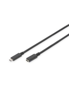 CAVO DI PROLUNGA USB-C / USB-C - USB-C  2MT NERO (AK-300210-020-S)